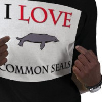 I Love Common Seals T-shirt