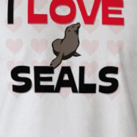 I Love Seals T-shirt