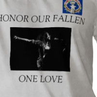 Jamz, cnmi seal, ONE LOVE, HONOR OUR FALLEN T-shirt