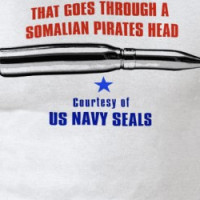 Navy Seal vs Somalian Pirates T-shirt