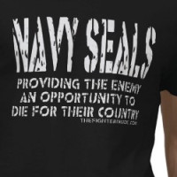 Navy Seals Providing the Enemy an Opport. To Die T-shirt