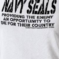 Navy Seals Providing the Enemy the Opp to Die T-shirt