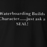 Waterboarding Builds Character......just ask a ... T-shirt